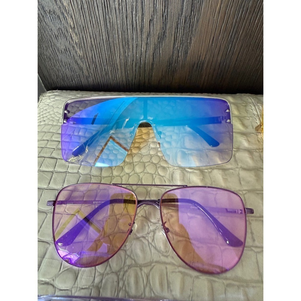 Lot of 10 Trendy Sunglasses – Y2K, Festival, Streetwear, Brand New - Picture 10 of 11